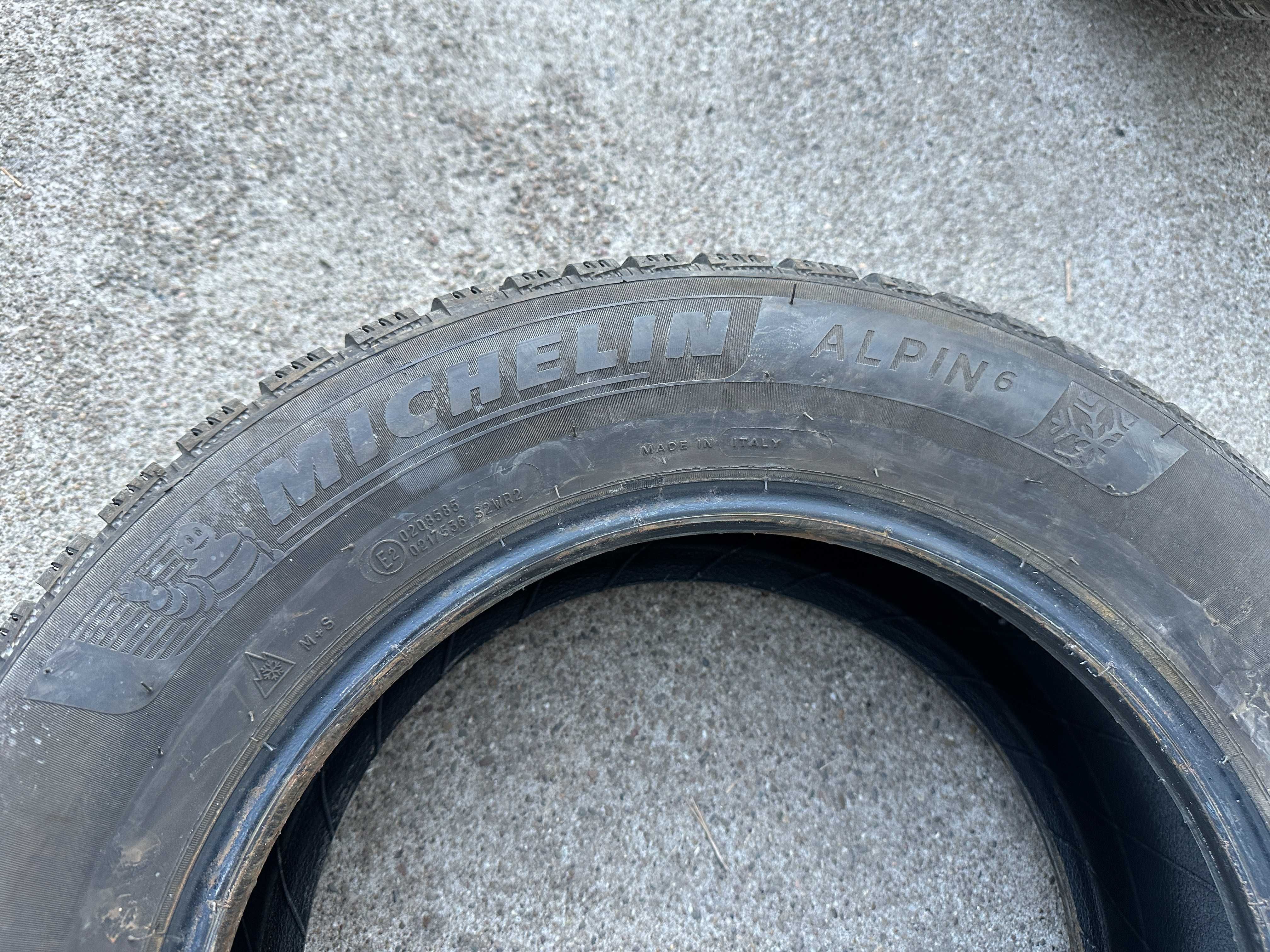 4бр. зимни гуми 195/65/15 Michelin Alpin 6