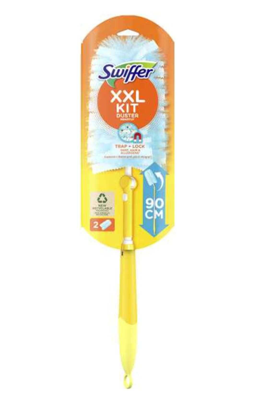 Swiffer Моп за сухо и мокро почистване + Четка за прах Swiffer XXL