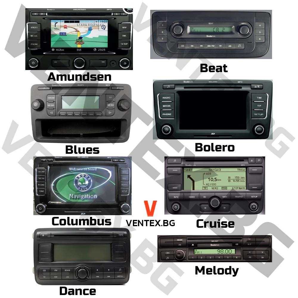 WEFA Bluetooth чейнджър за Skoda Octavia, Superb, Fabia след 2004 г.
