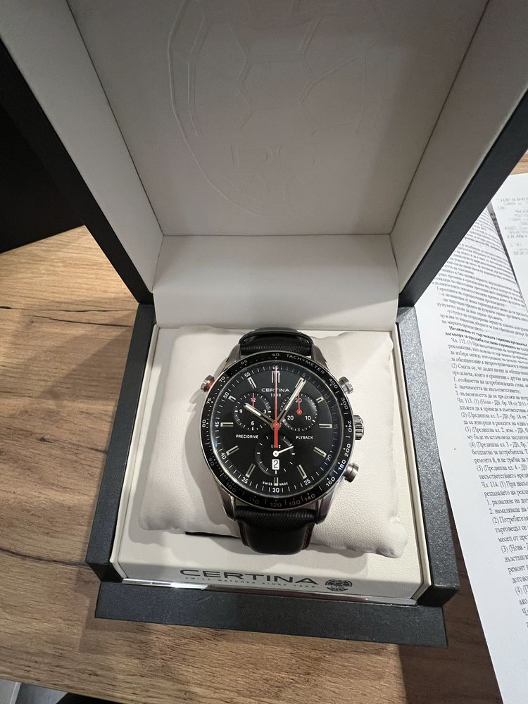 Certina chronograph почти нов