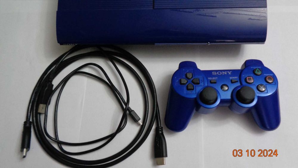 Sony PlayStation 3 Super Slim Azure Blue 500GB