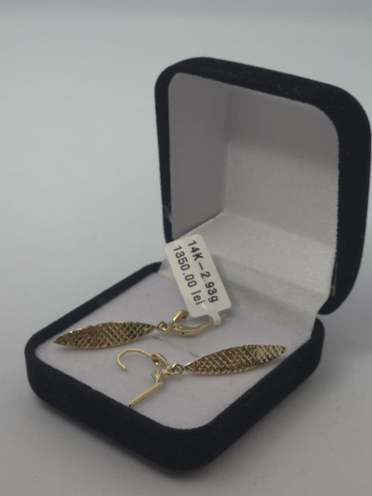 Cercei aur 14k 2.93gr