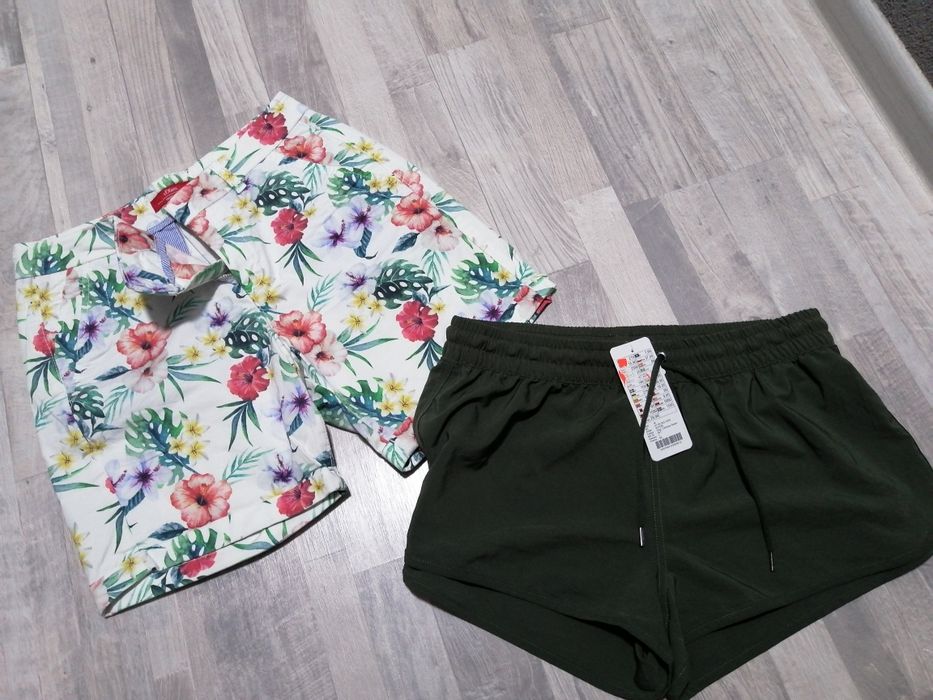 Ser pantaloni vară scurți damă M Only curier gratuit