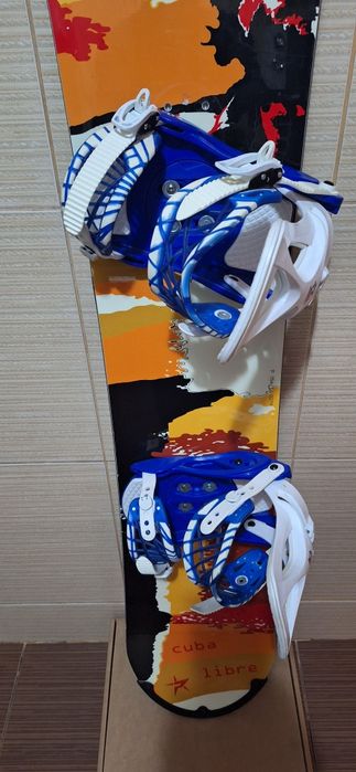Placa snowboard 155cm -legaturi boots
