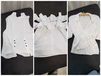 Нови топ Zara,Нова.роза с голи рамене Zara,сатенена риза