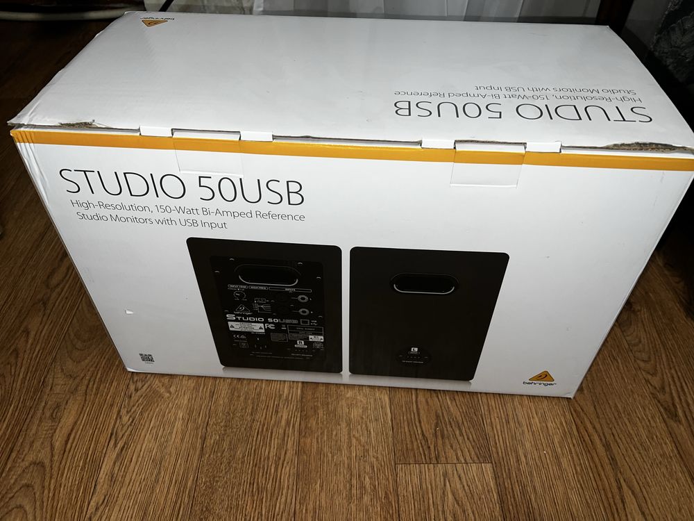 Активная акустическая система. Мониторы Behringer STUDIO 50USB