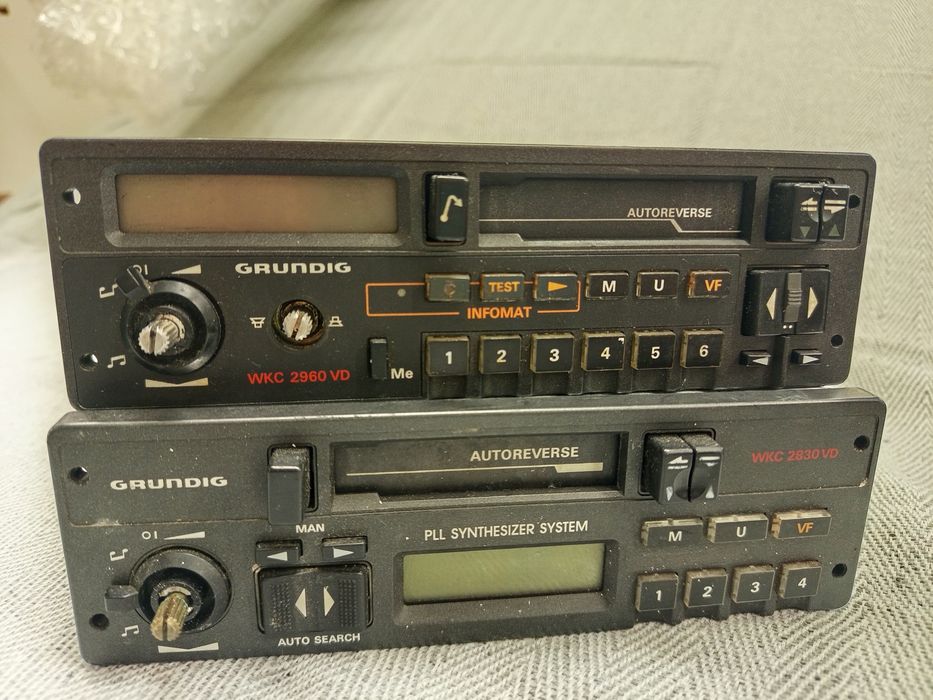 Grundig ретро авто радио касетофон