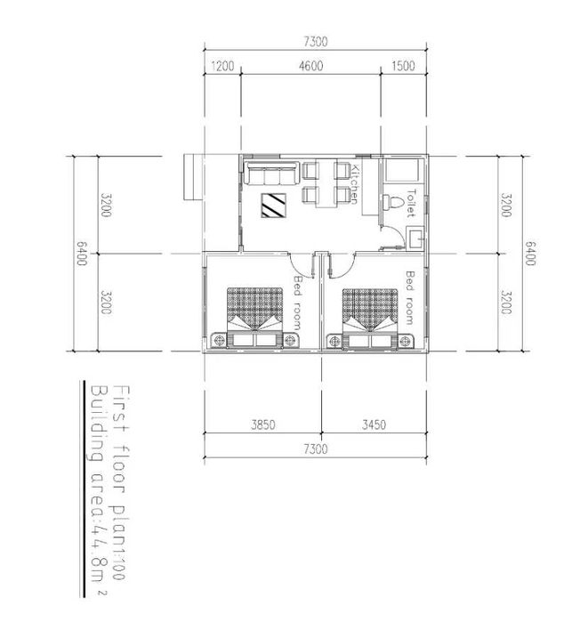 Casă modernă 50mp din panouri SIP — eficiență, design, montaj rapid!