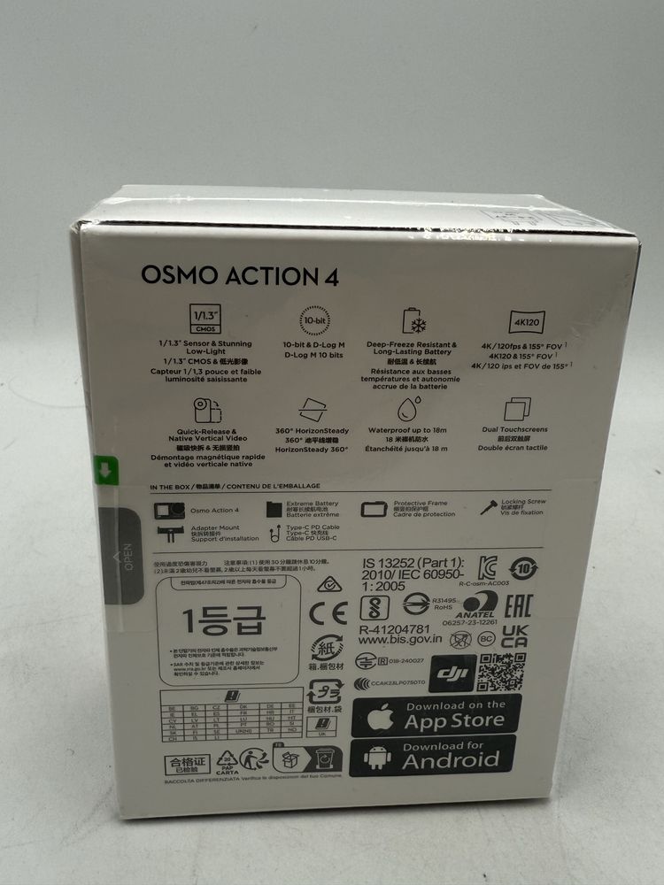 DJI Osmo Action 4 Essential Combo, 4K/120fps  Sigilat C2