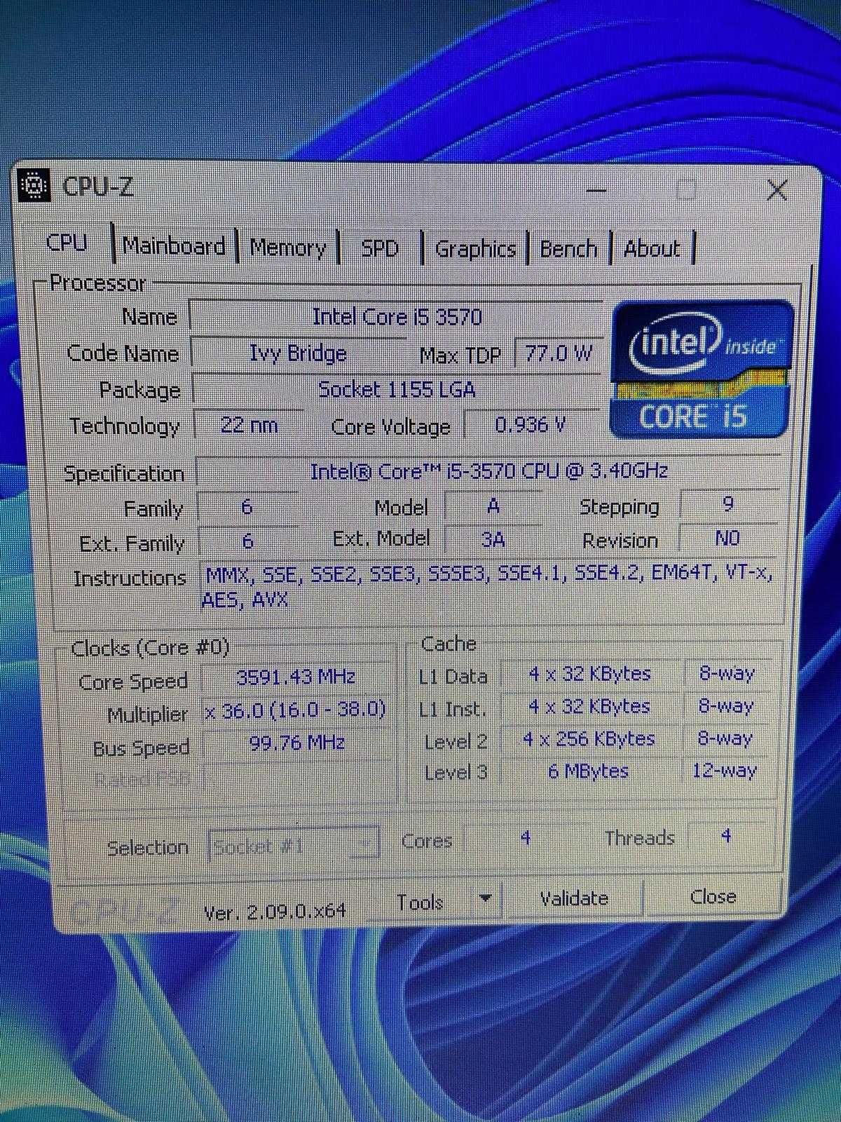 i5 3570, gtx 950, 16GB RAM