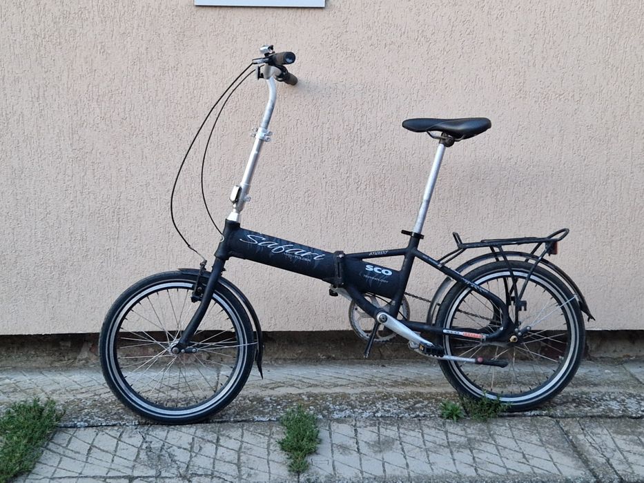 Bicicleta pliabila aluminiu SCO Safari 3vit torpedo ușoară că dahon