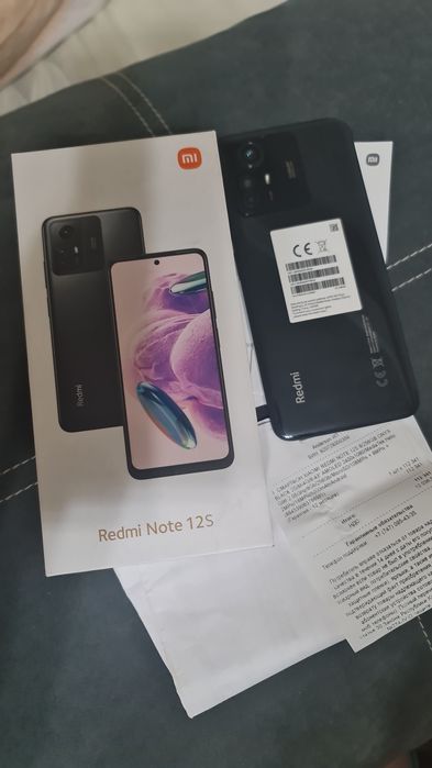 Redmi Note 12S 256Gb с коробкой+чек