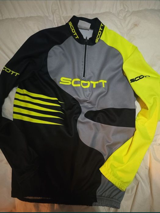 Tricou cu mânecă lungă de ciclism Scott L