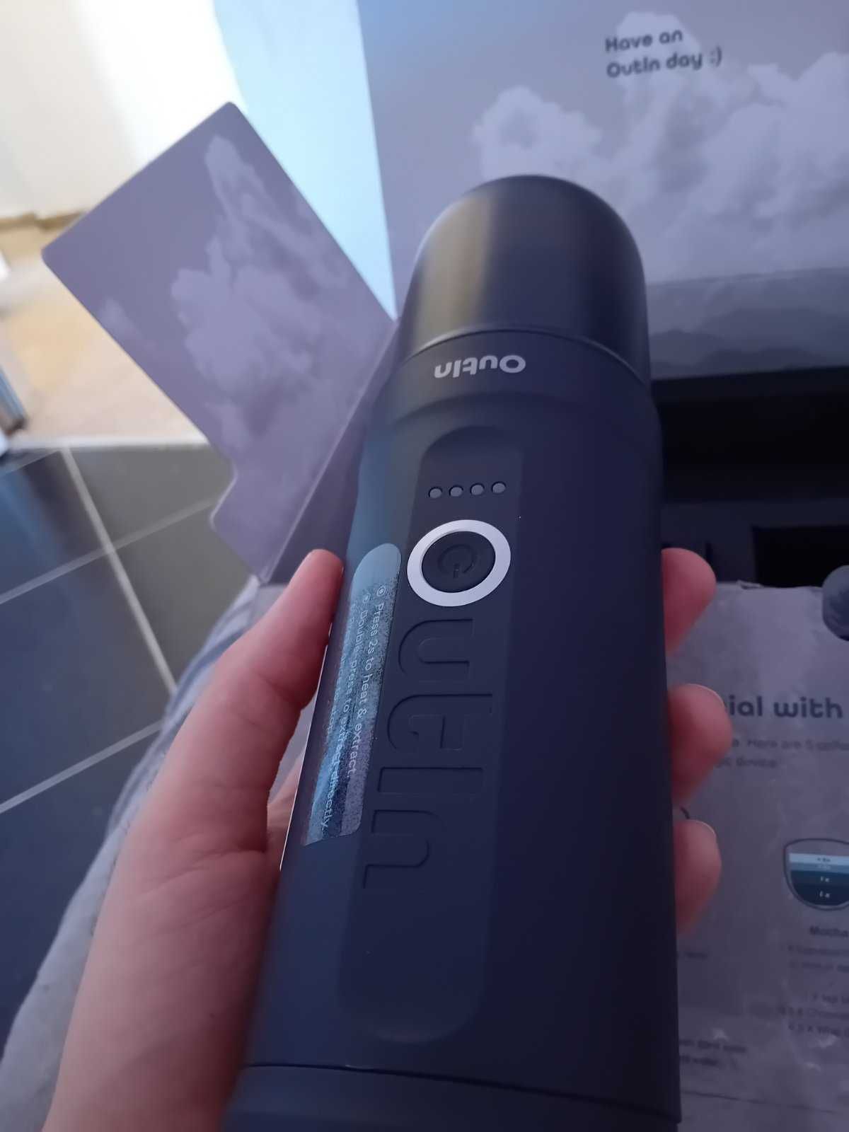Чисто нова портативна кафемашина за еспресо Outin Nano