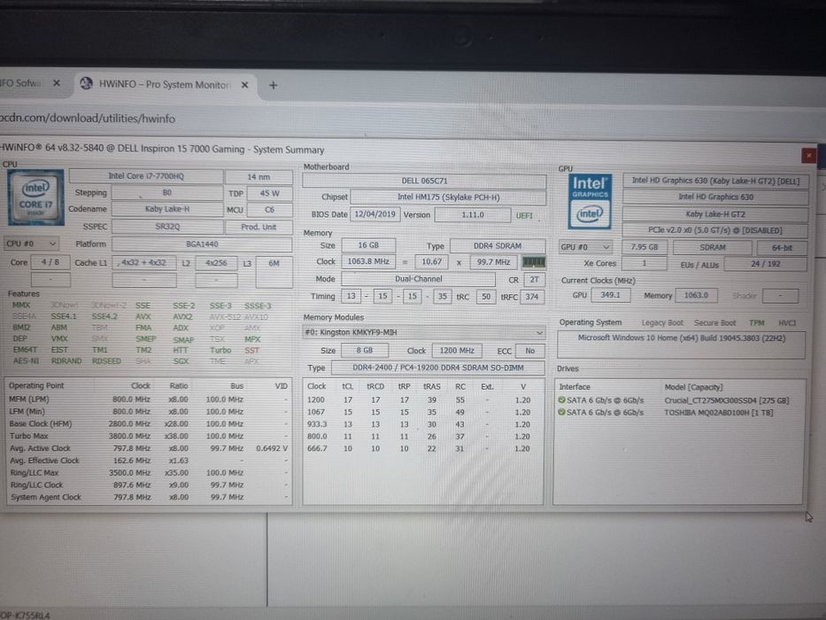 Dell Inspiron 15 7000 Gaming