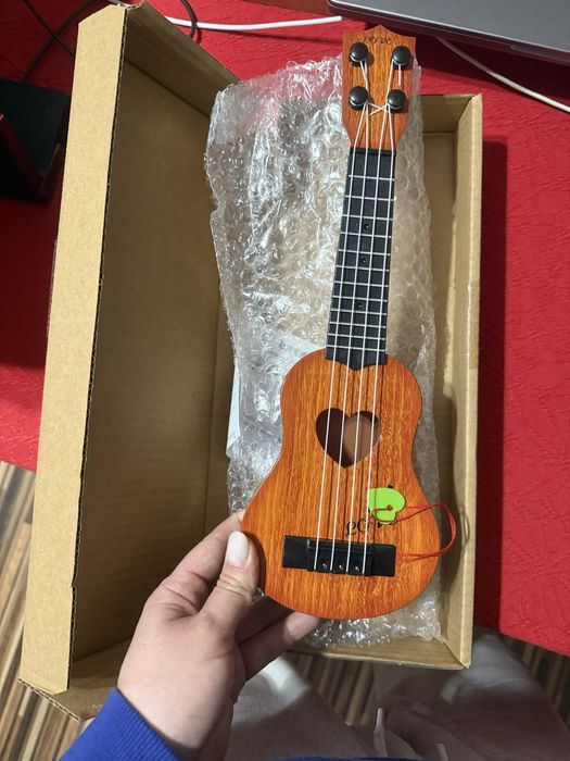 Chitara de jucarie, 34cm, plastic