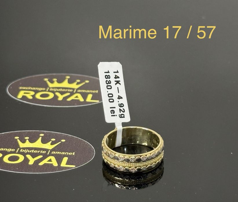 Bijuteria ROYAL : Verigheta AUR 14K / 4.92 GR