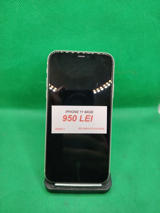 Iphone 11 64GB, bateria 82%, Lazar Amanet Crangasi, 408467
