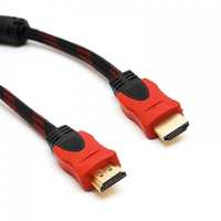 Кабель HDMI - HDMI усиленный в оплетке фильтры ферриты v 1.4
