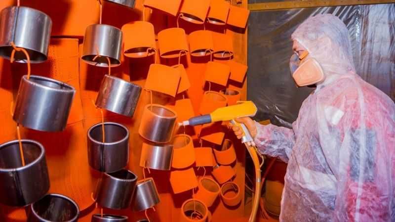 Полимерная покраска металла