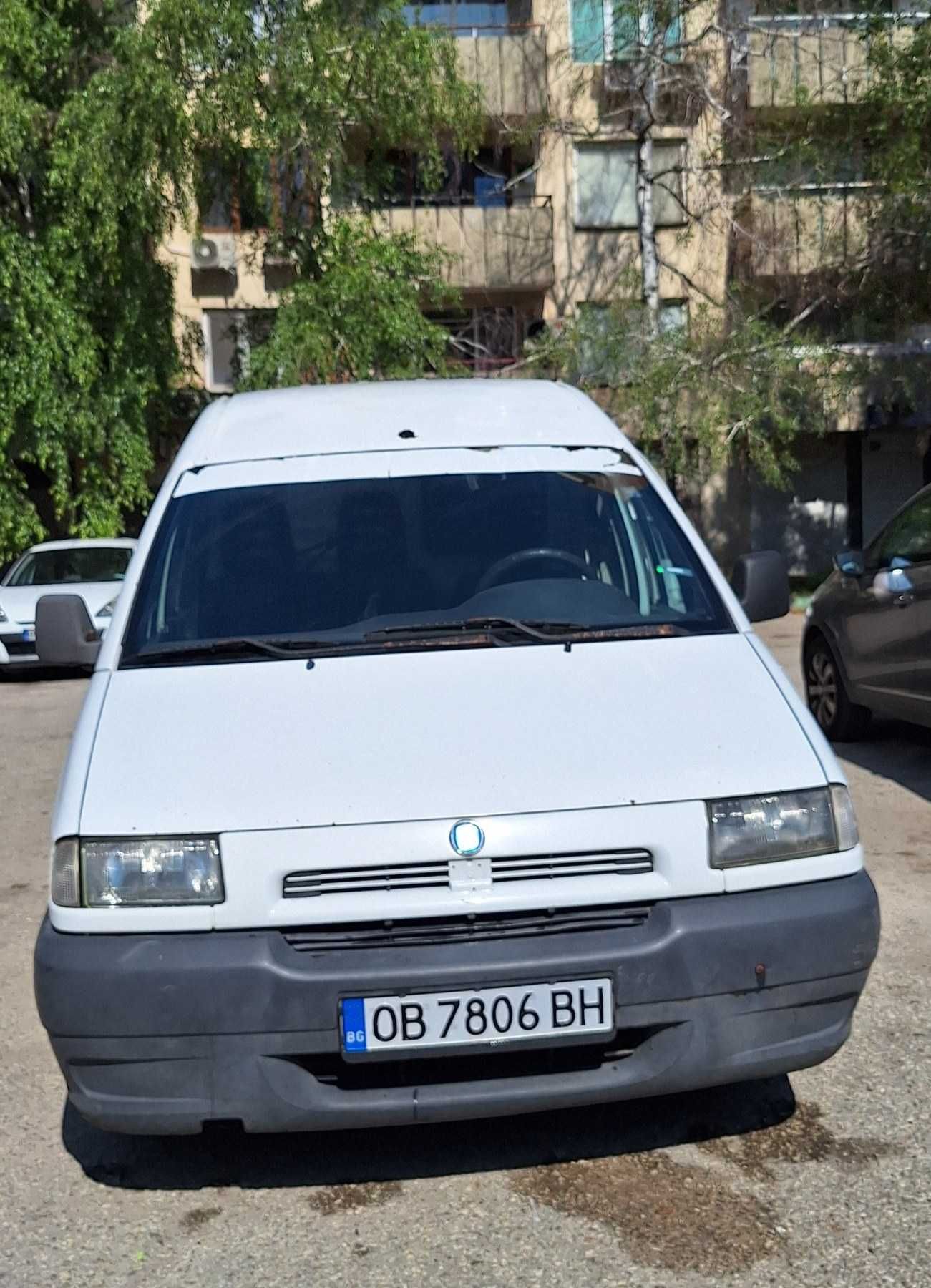 автомобил Fiat Scudo 2.0 пикап / баничарка /кола