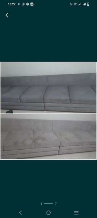 Профессиональная химчистка мягкой мебели