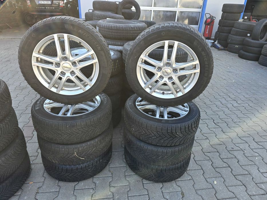 Jante VW Skoda Audi Anvelope iarna Michelin Alpin  205 55 R16 Iarna