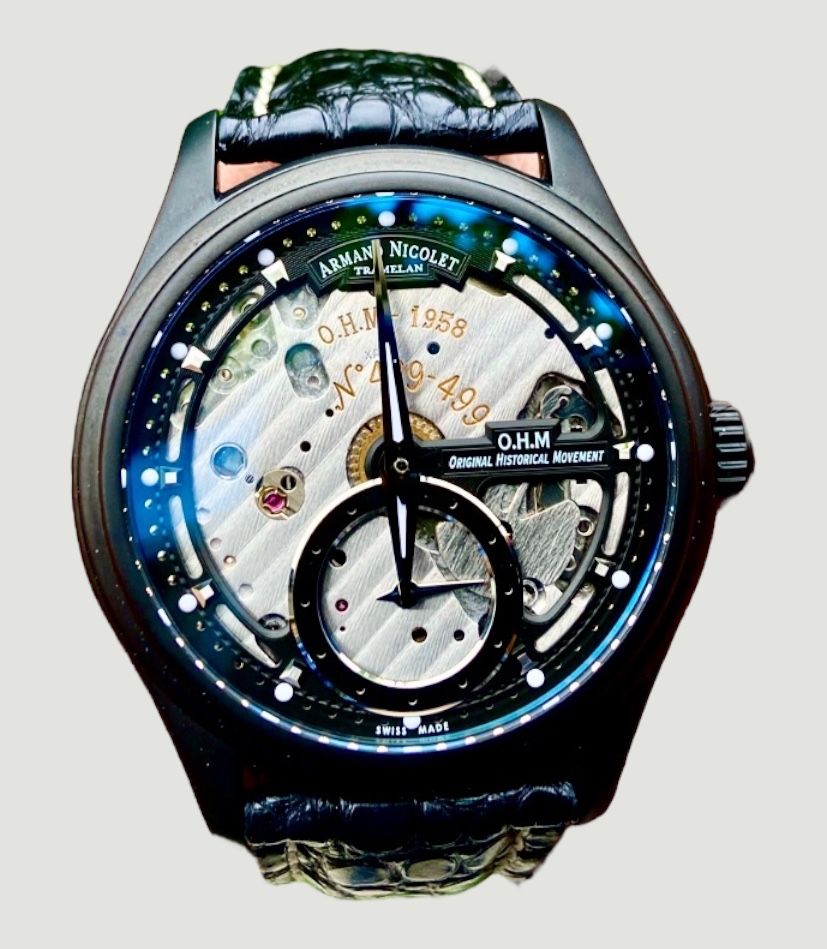 Часовник Armand Nicolet L14 O.H.M Small Second Limited Edition