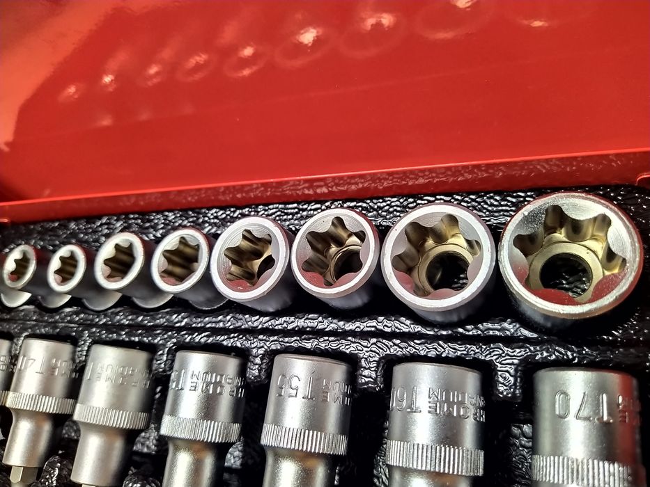 Trusa 16 Piese Chei Tubulare Torx si Capete Biti Torx