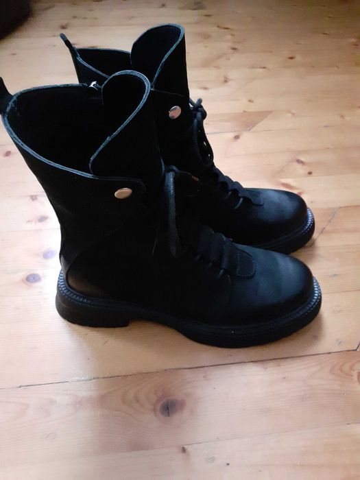 Дамски боти,38 номер,естествена кожа