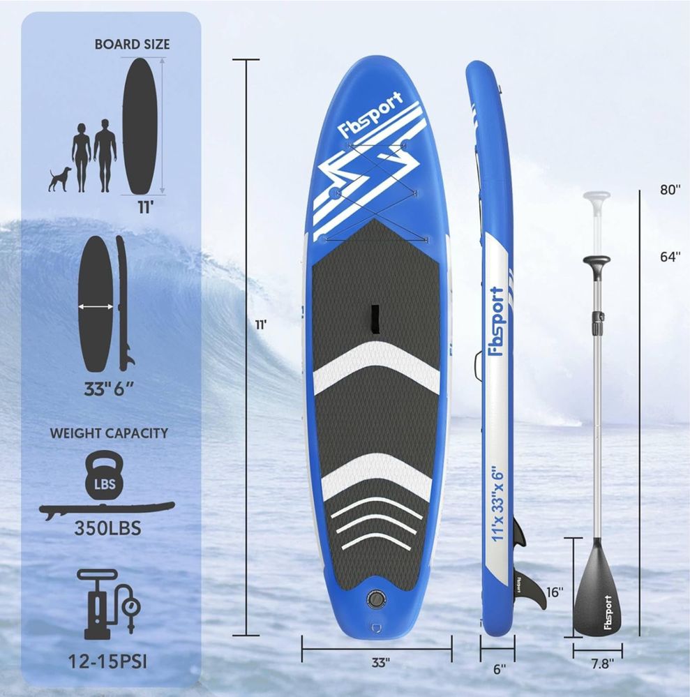 FBSPORT Stand Up Paddle Boards