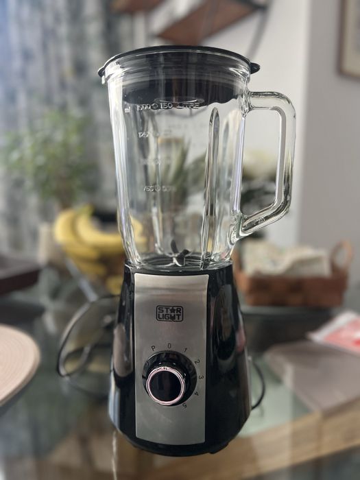 Блендер Star Light 600 W, 1,5 л, стъклена кана, 5 скорости + pulse