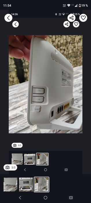 Router Huawei HG658 in stare buna.