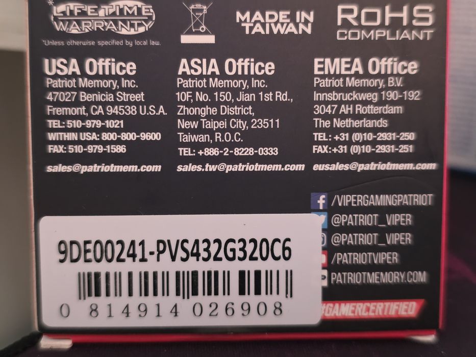 Memorie RAM 32 GB DDR4 XMP 2.0