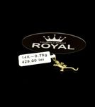 Bijuteria Royal pandantiv din aur 14k 0.79 gr