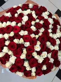 Розы Букеты цветов скидки