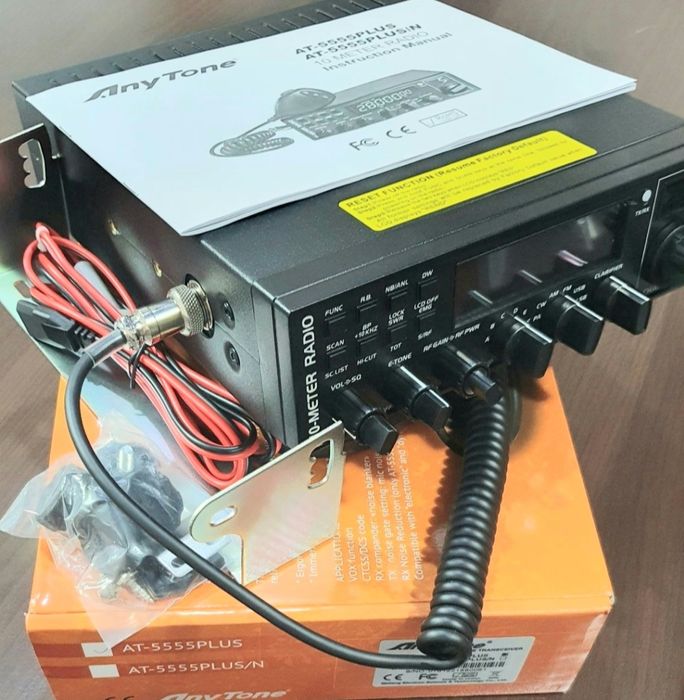 Statie radio CB (Transceiver) - Anytone AT-5555 Plus/N 2022 (105W)