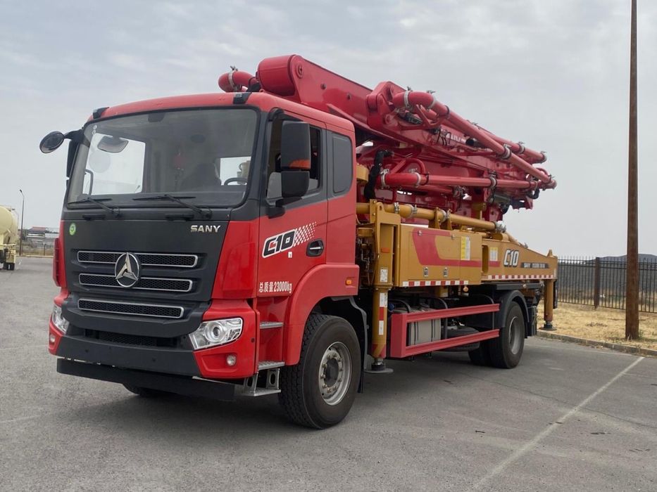 Бетононасос , Автобетононасос