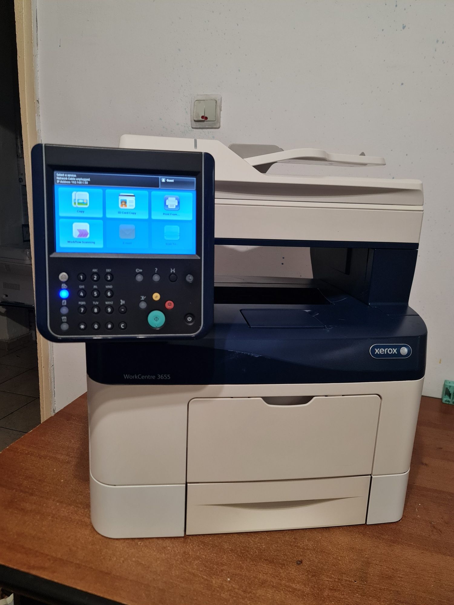 Imprimanta multifunctional laser Xerox 3655