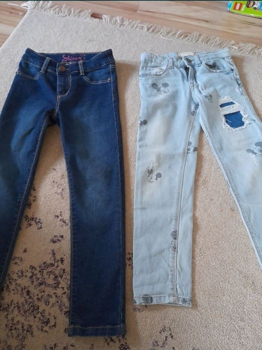 blugi noi zara 6 ani marime 116 noi lc Waikiki skinny