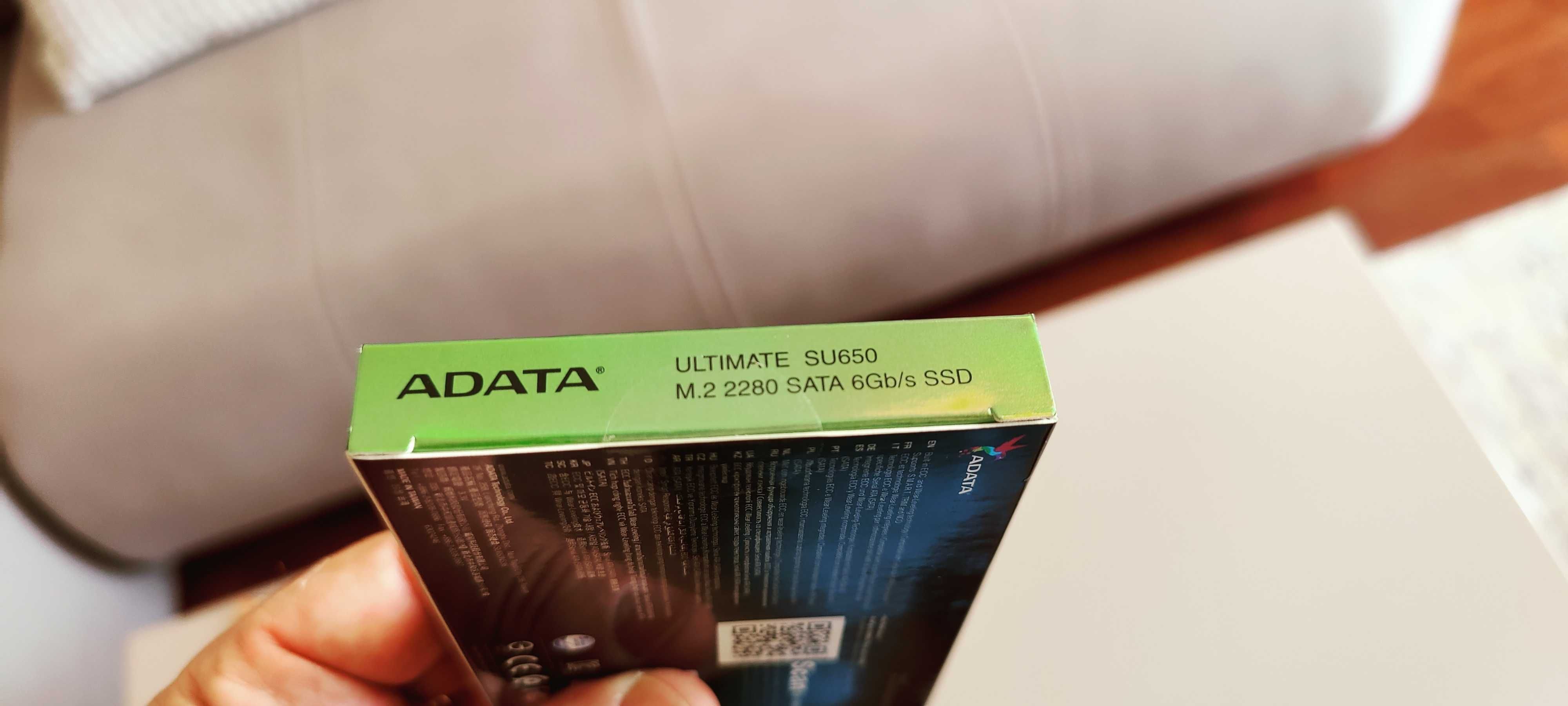 SSD ADATA Ultimate SU650 M.2 2280 SATA 6Gb/s 120GB