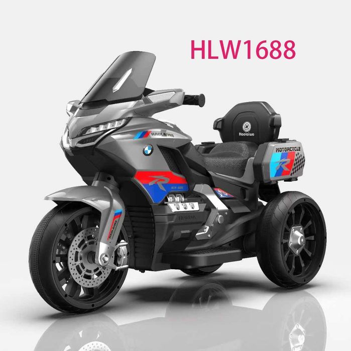 Детский перезаряжаемый трехколесный мотоцикл