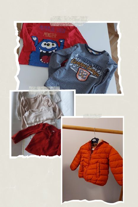 размер 12-18м /80-86см/, голям сет от различни дрешки