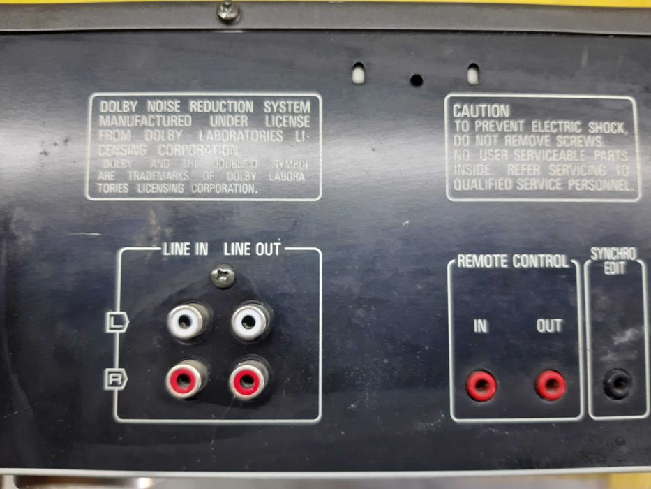 Technics Stereo Double Casette Deck RS-TR255