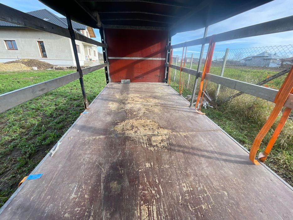 Remorcă cu prelată anssems -2 tone, 4 metri x 1,8 metri