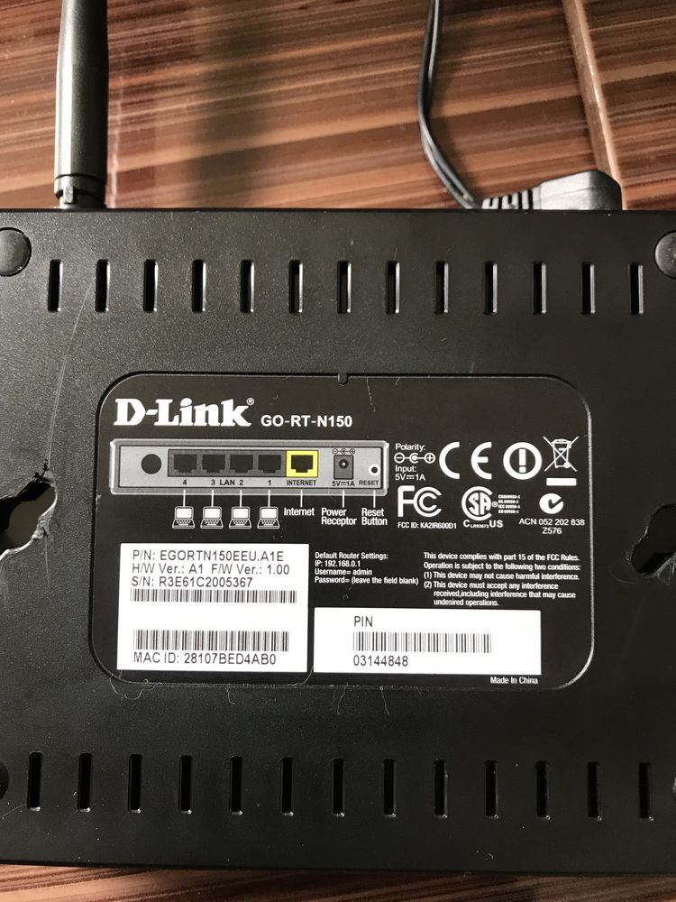 Колонки за компютър и рутер Dlink + подарък кабел