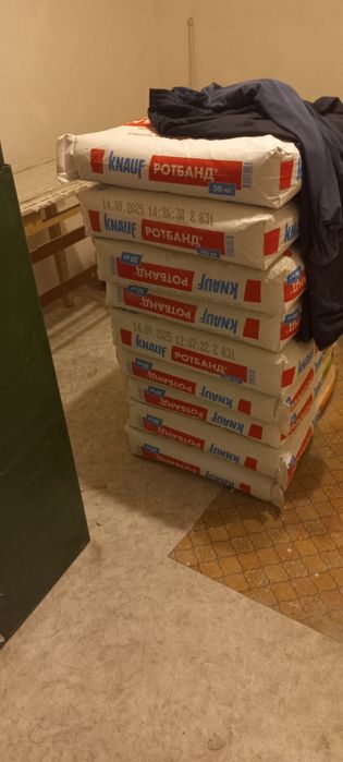 пенопласт, гипсокартон, уголки металически,еалинекс финиш строительны