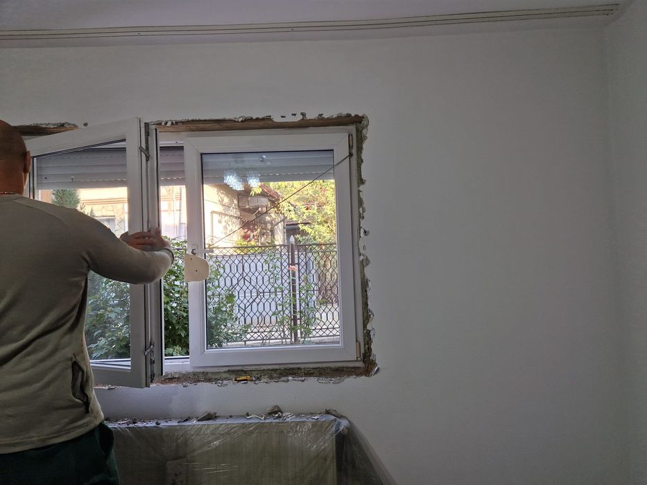 Vand 2 buc tâmplărie PVC TROCAL cu rulou