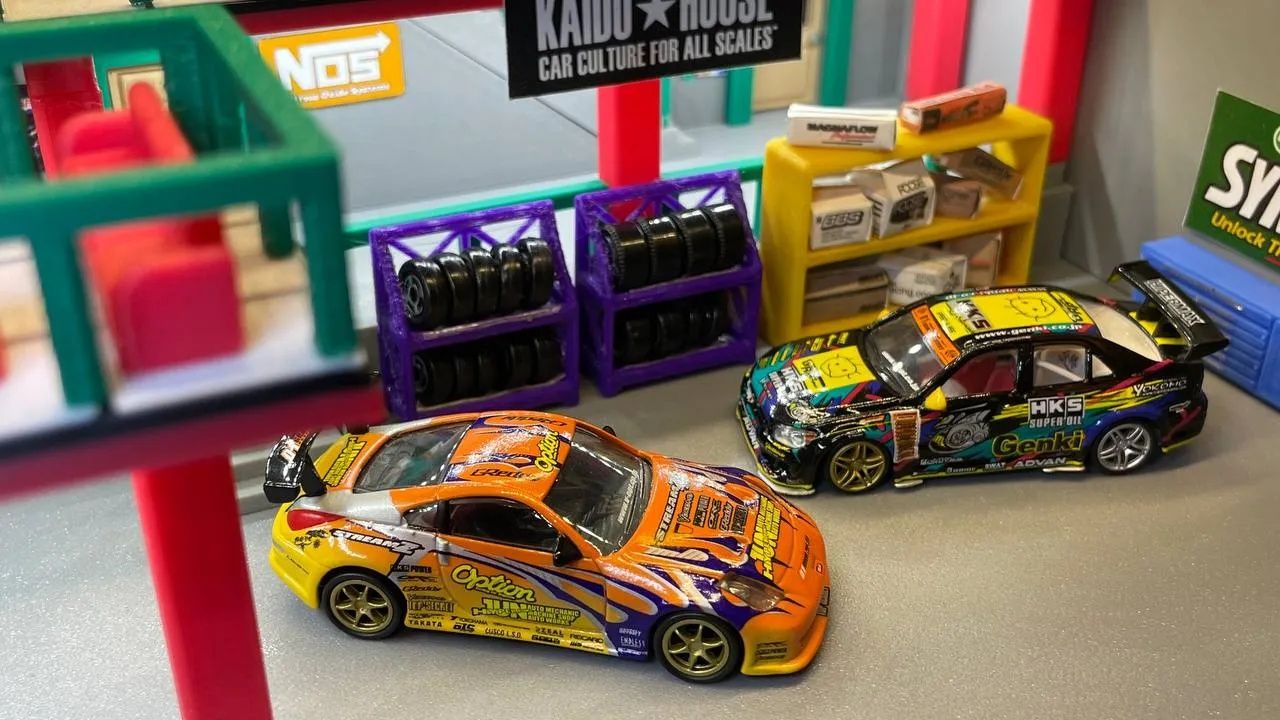 Hot wheels garage 1:64 Хотуилс гараж