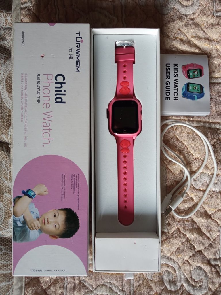 Часа с  GPS трекером. Smart Baby Watch M06